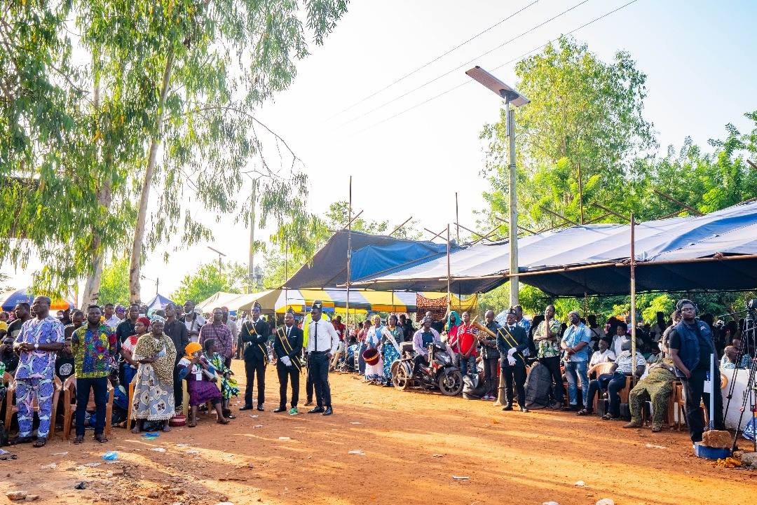 Togo municipal road street light assessment before upgrade