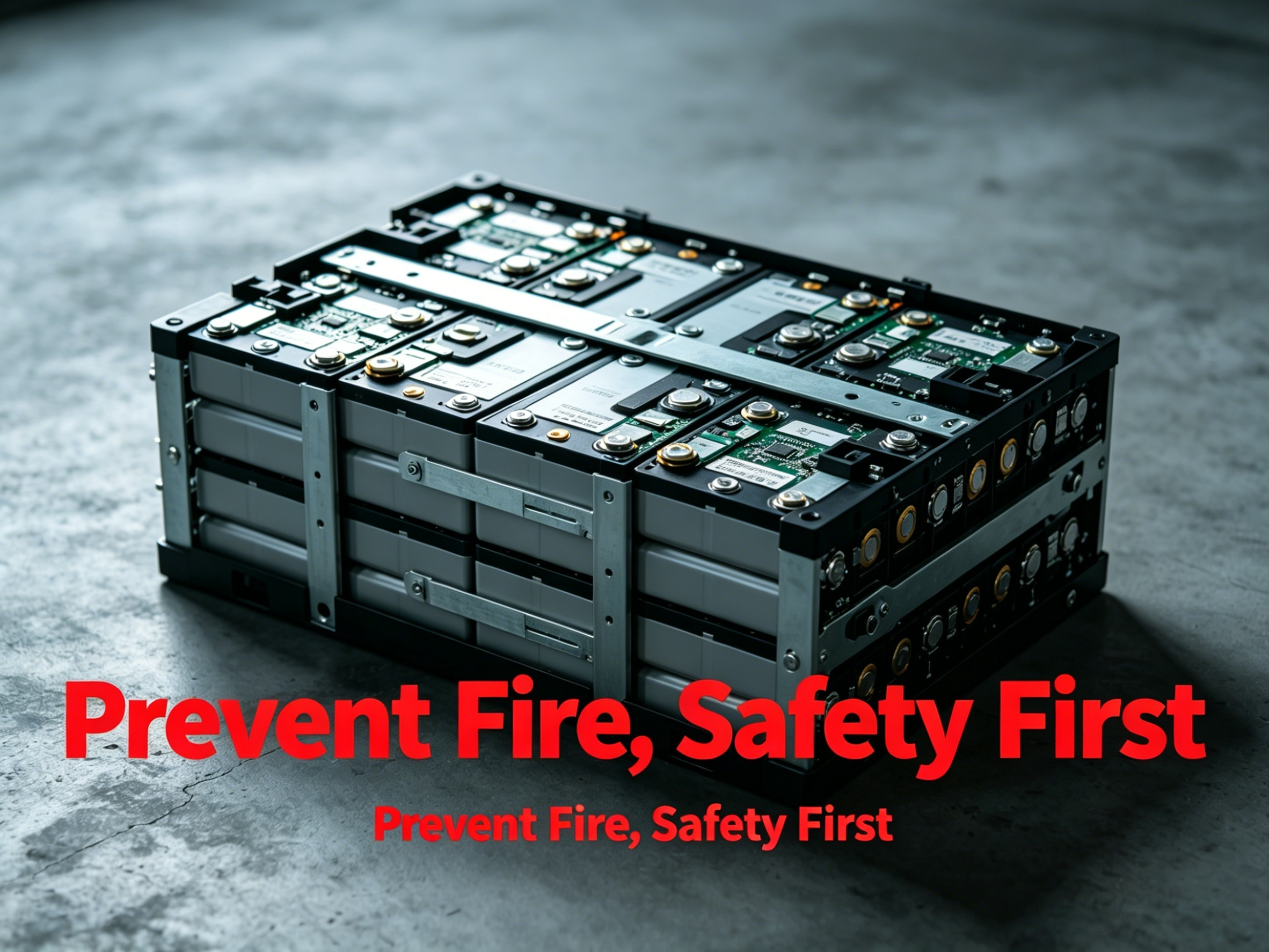 Lithium Battery Energy Storage Safety Poster