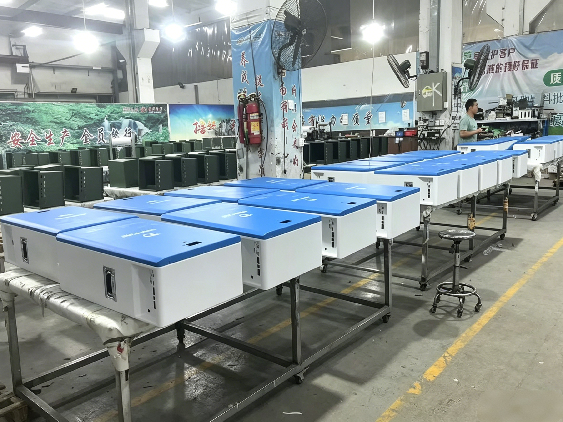 Quality inspection and testing of solar battery components
