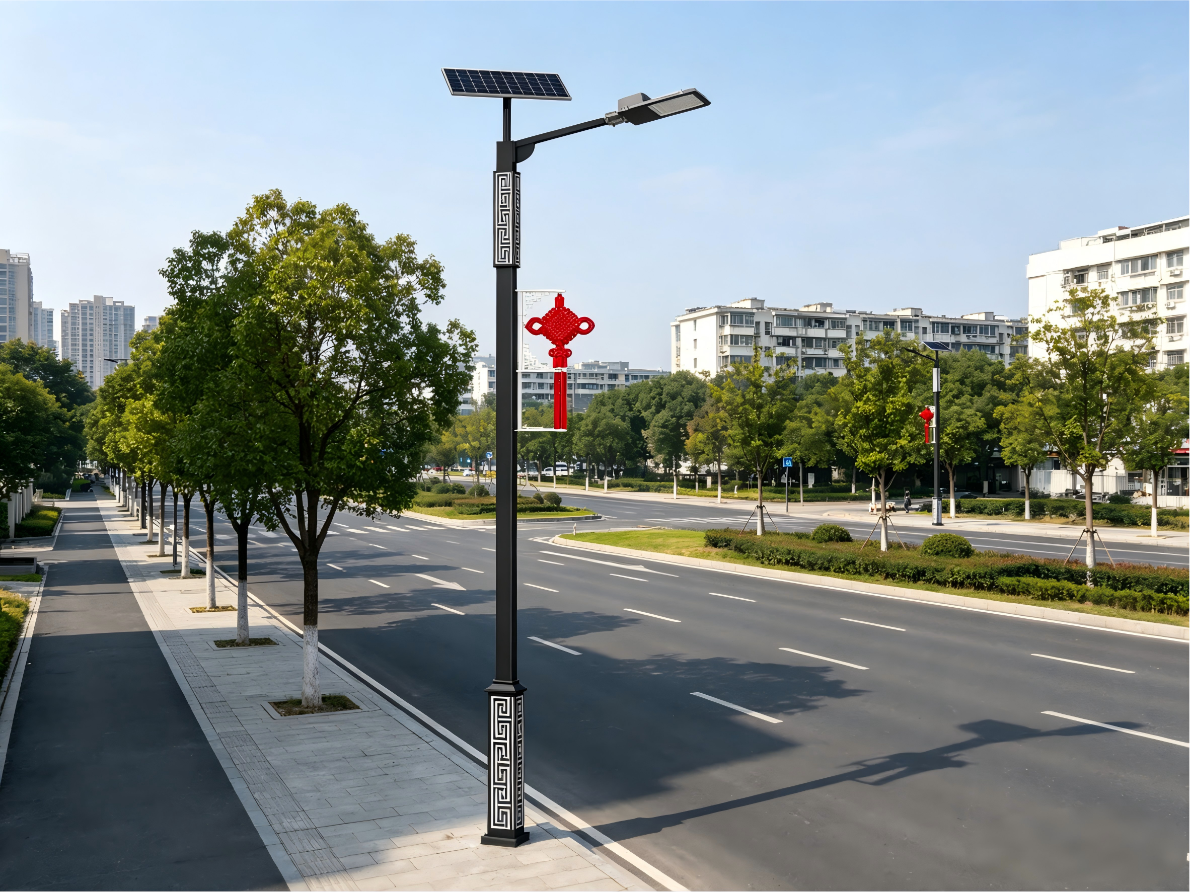 Solar traffic light product