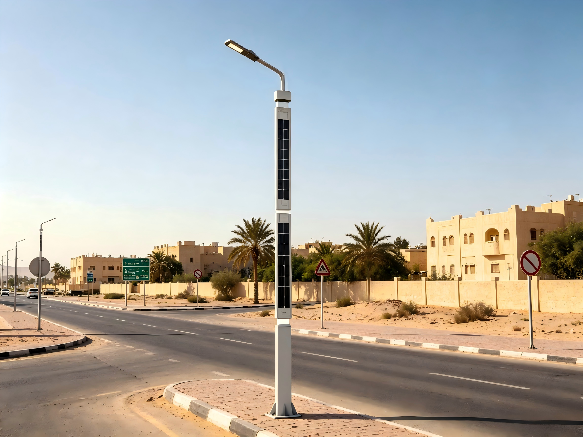 Municipal street lamp product