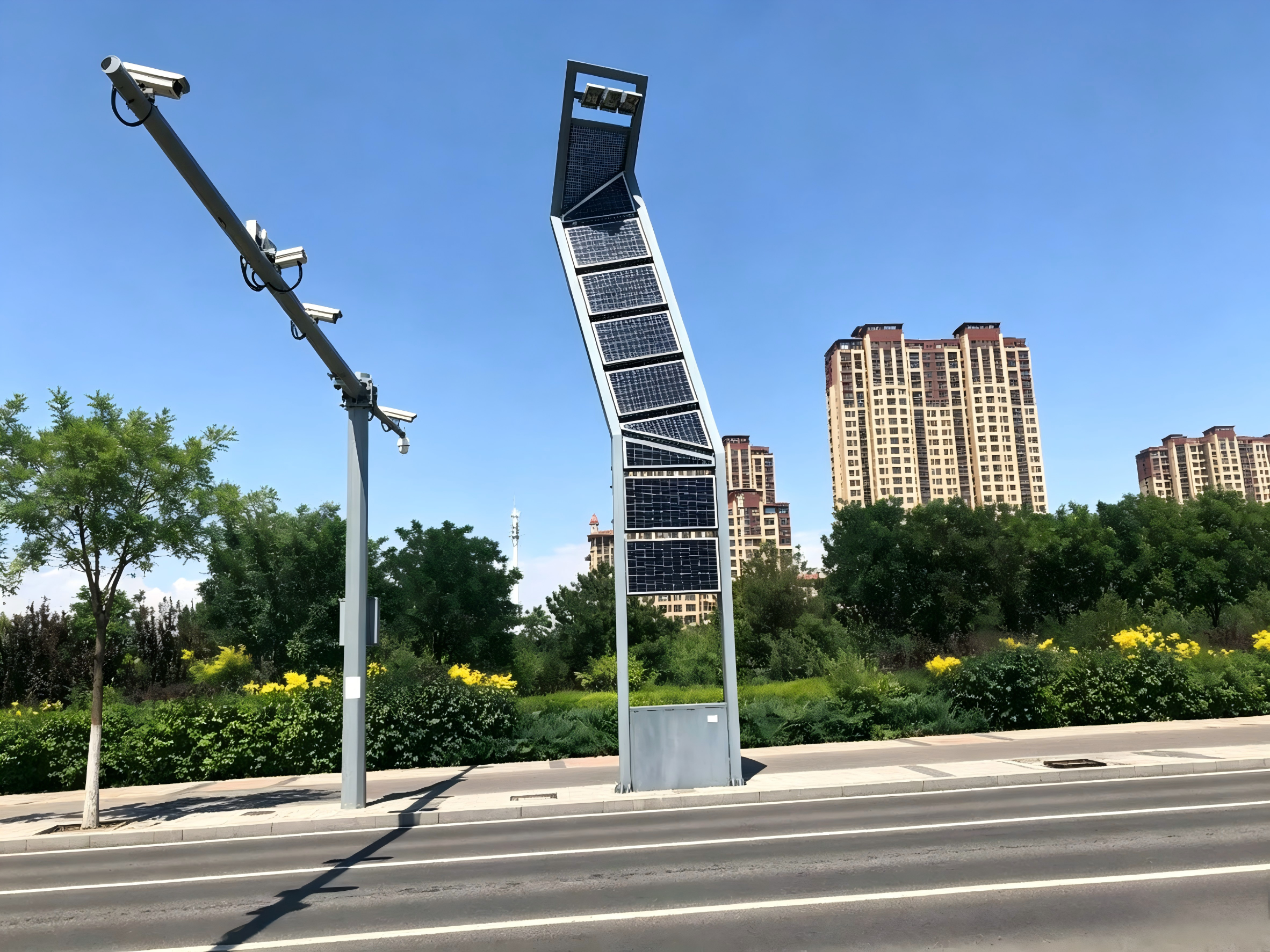 5G IoT smart pole lighting product