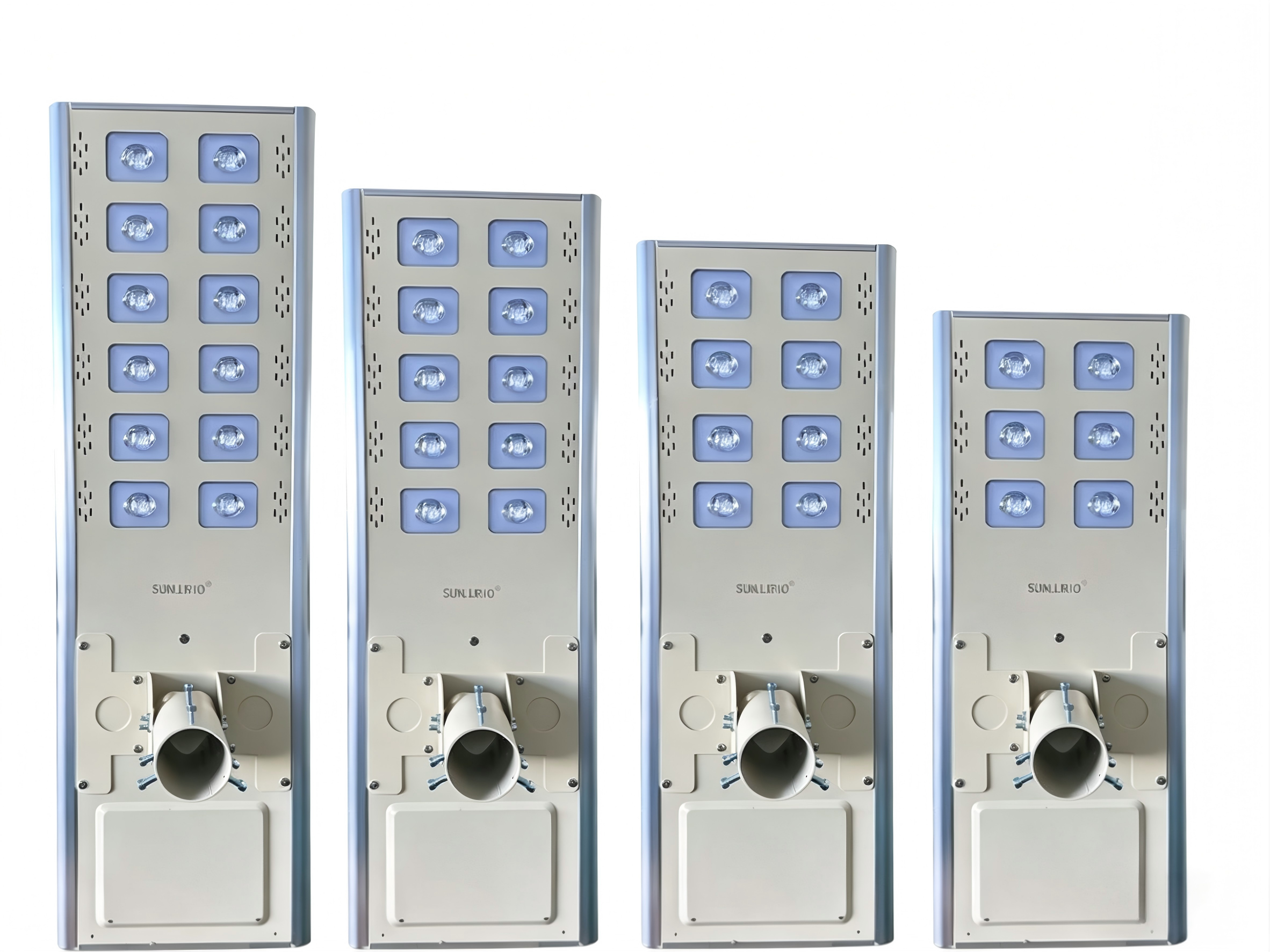 Wind-solar hybrid street light product