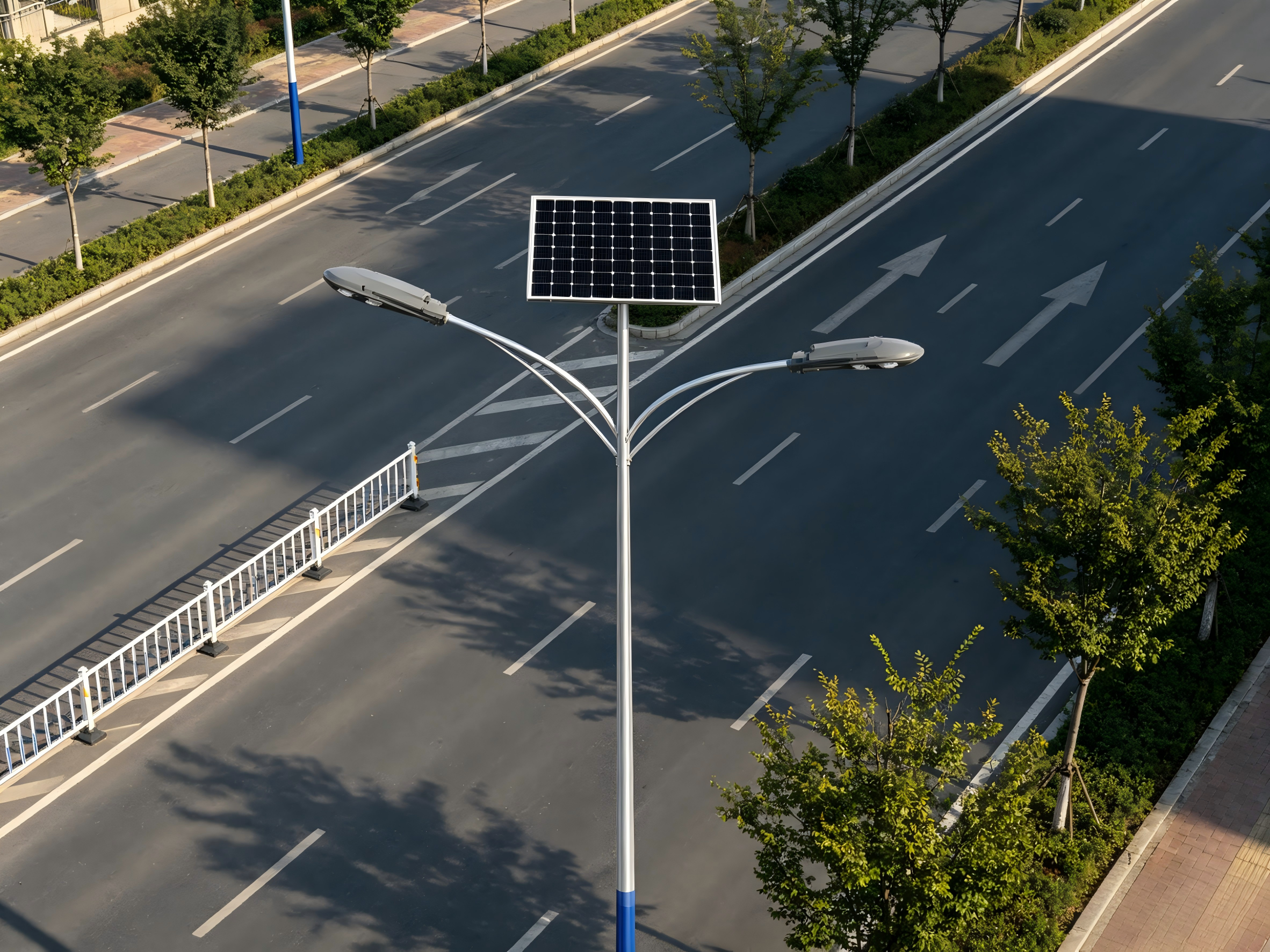 Solar flood light product