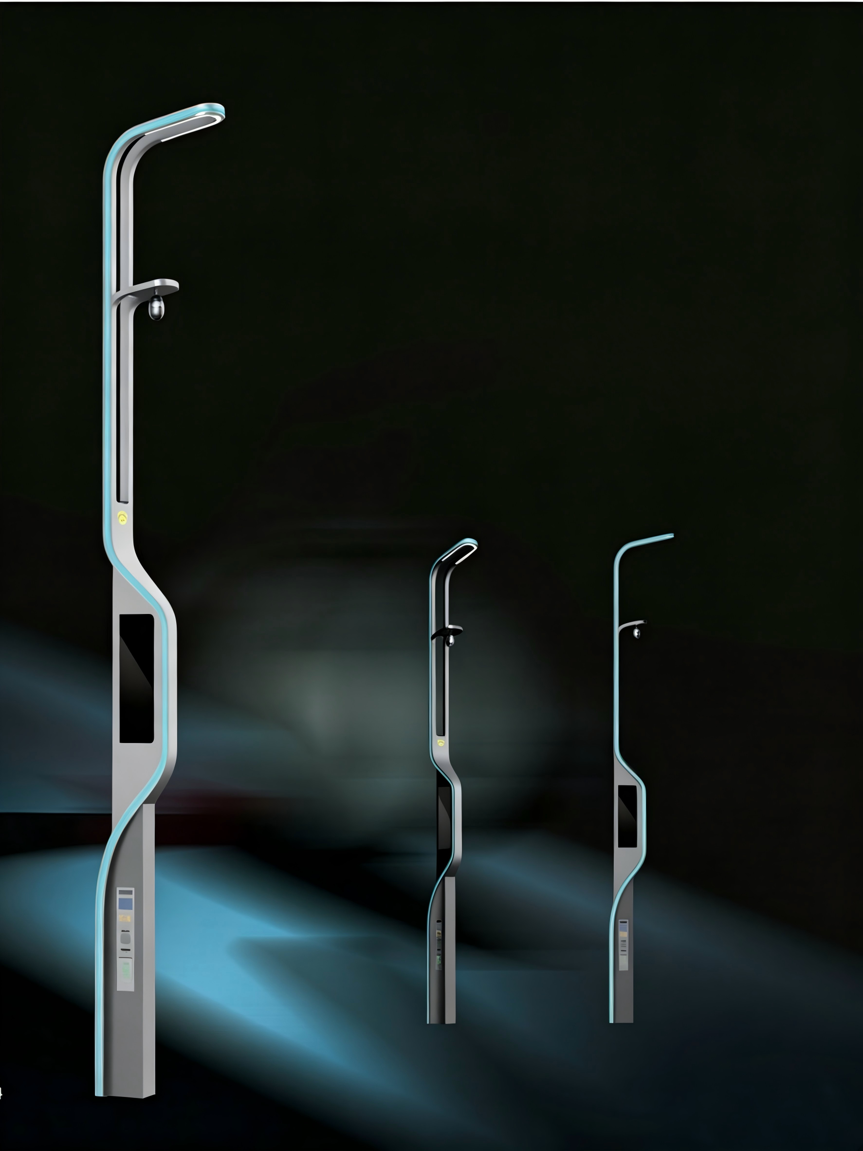 5G IoT Smart Street Light Pole