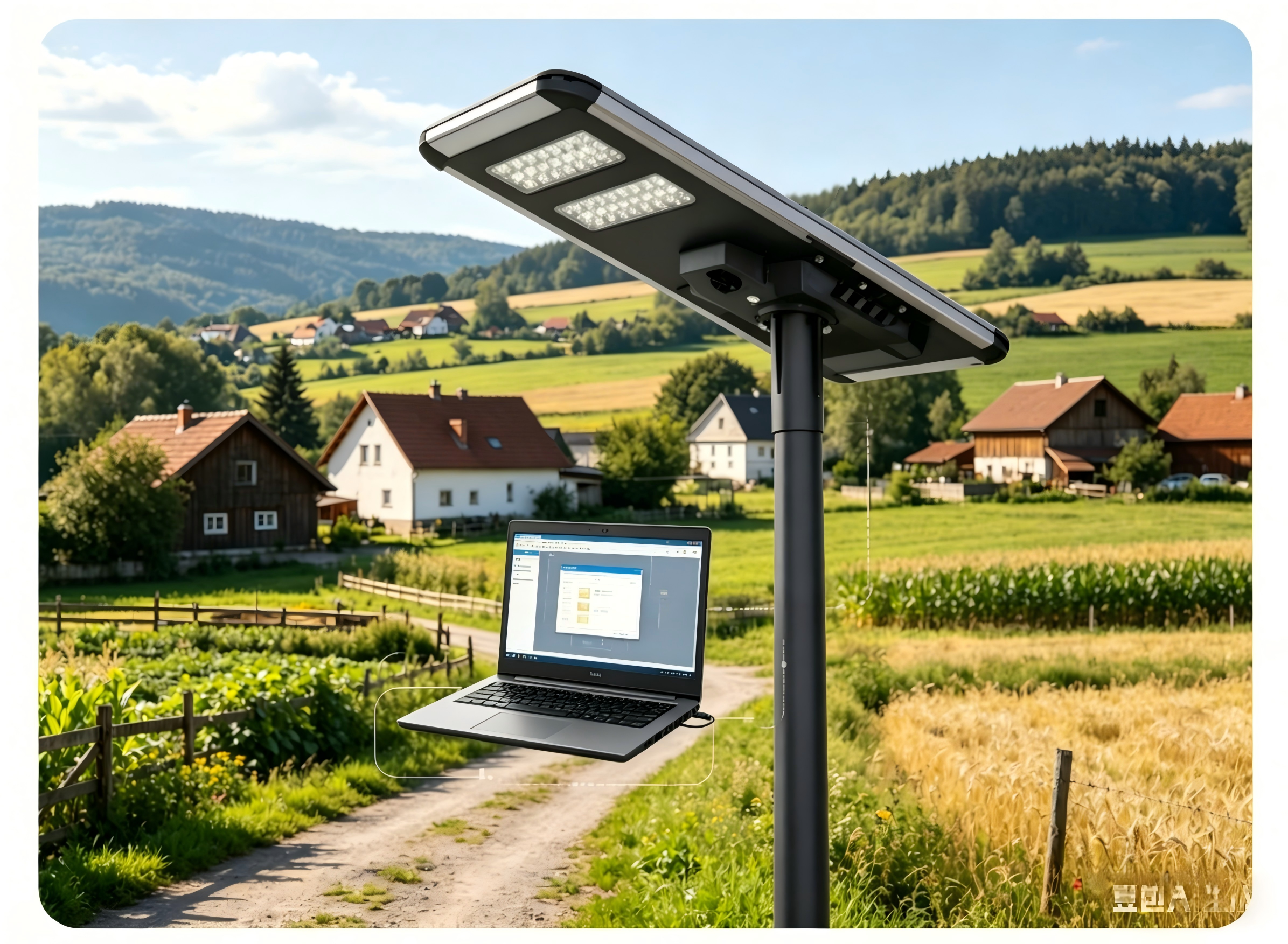 All-in-One Integrated Solar Street Light