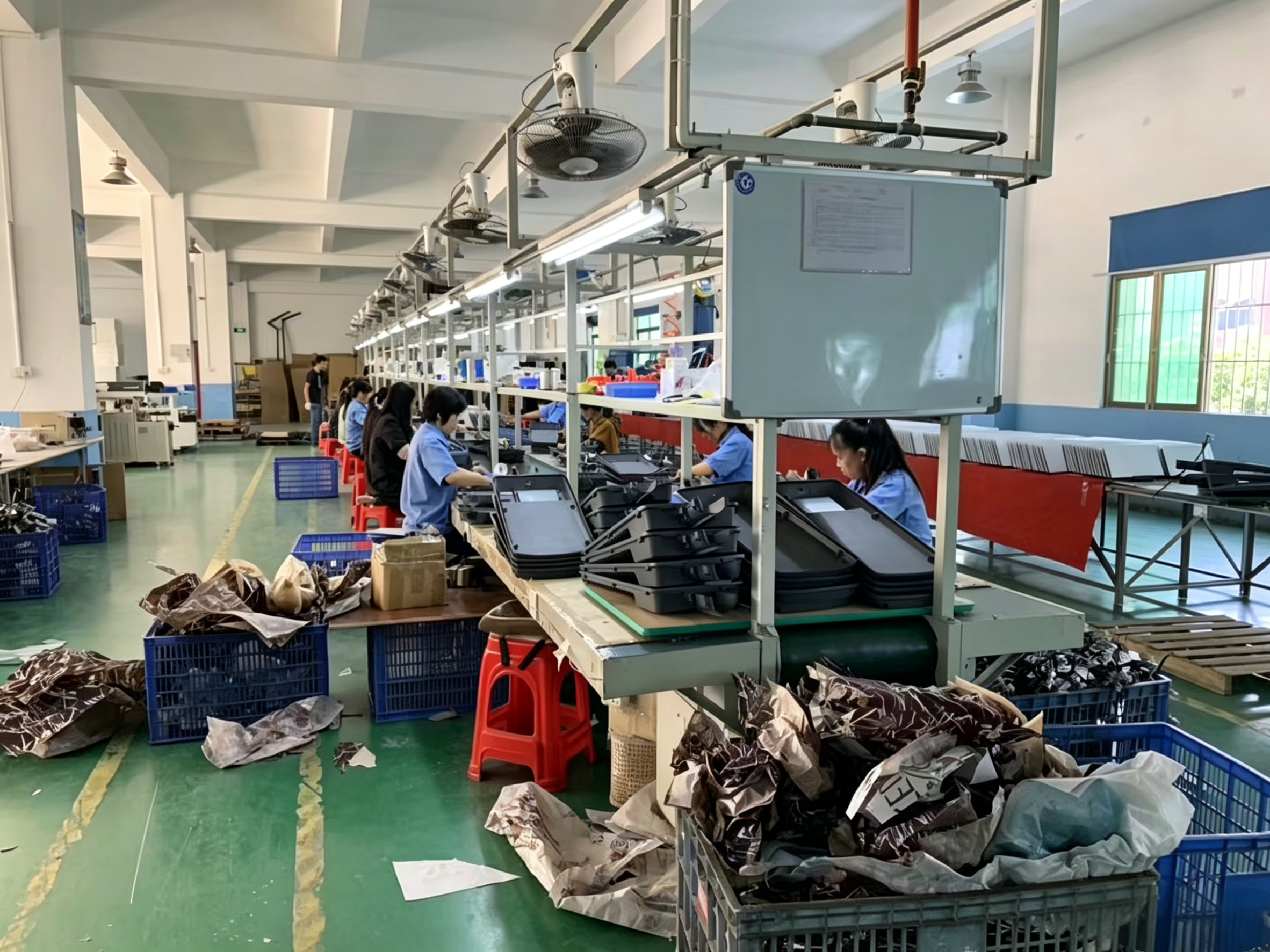 Precision metal welding and fabrication area