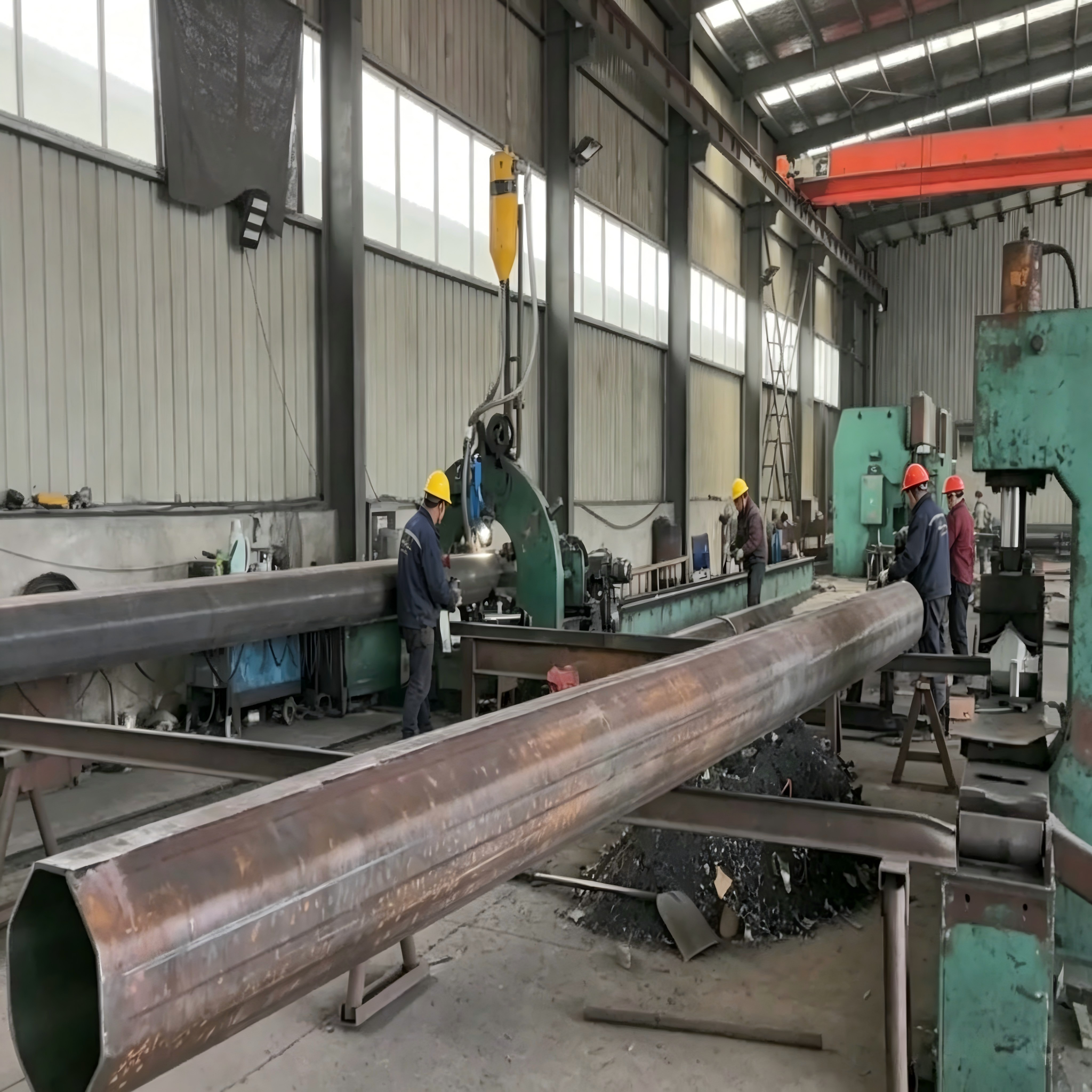 Automated production line assembly