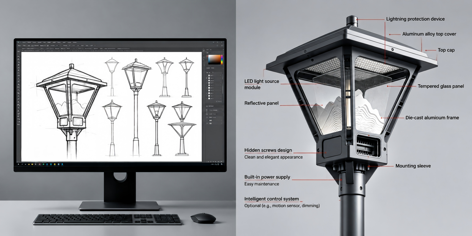 Custom lighting design