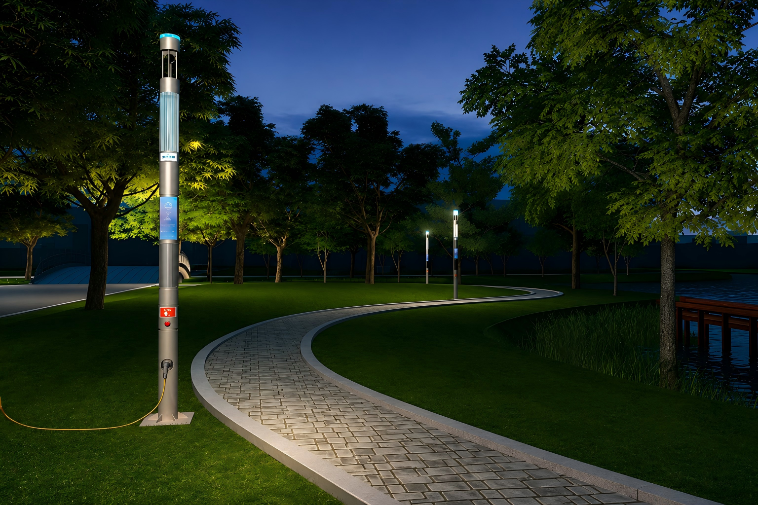 Smart Lighting Poles