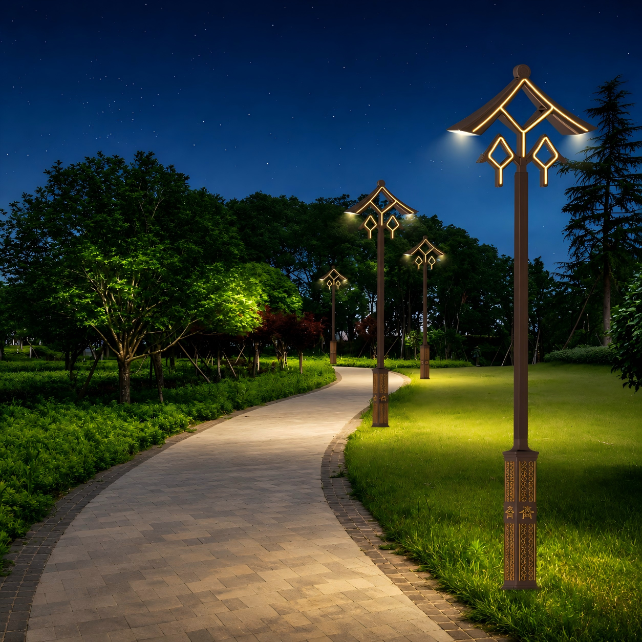 Municipal Park Landscape Lighting Project