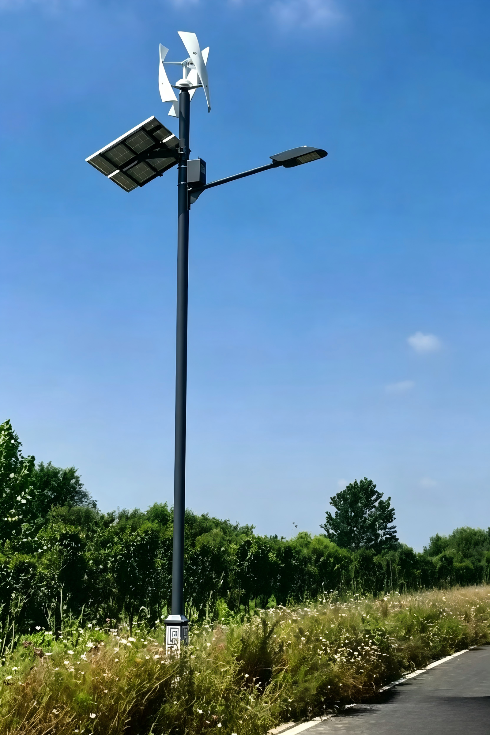 Off-Grid Wind-Solar Street Light System
