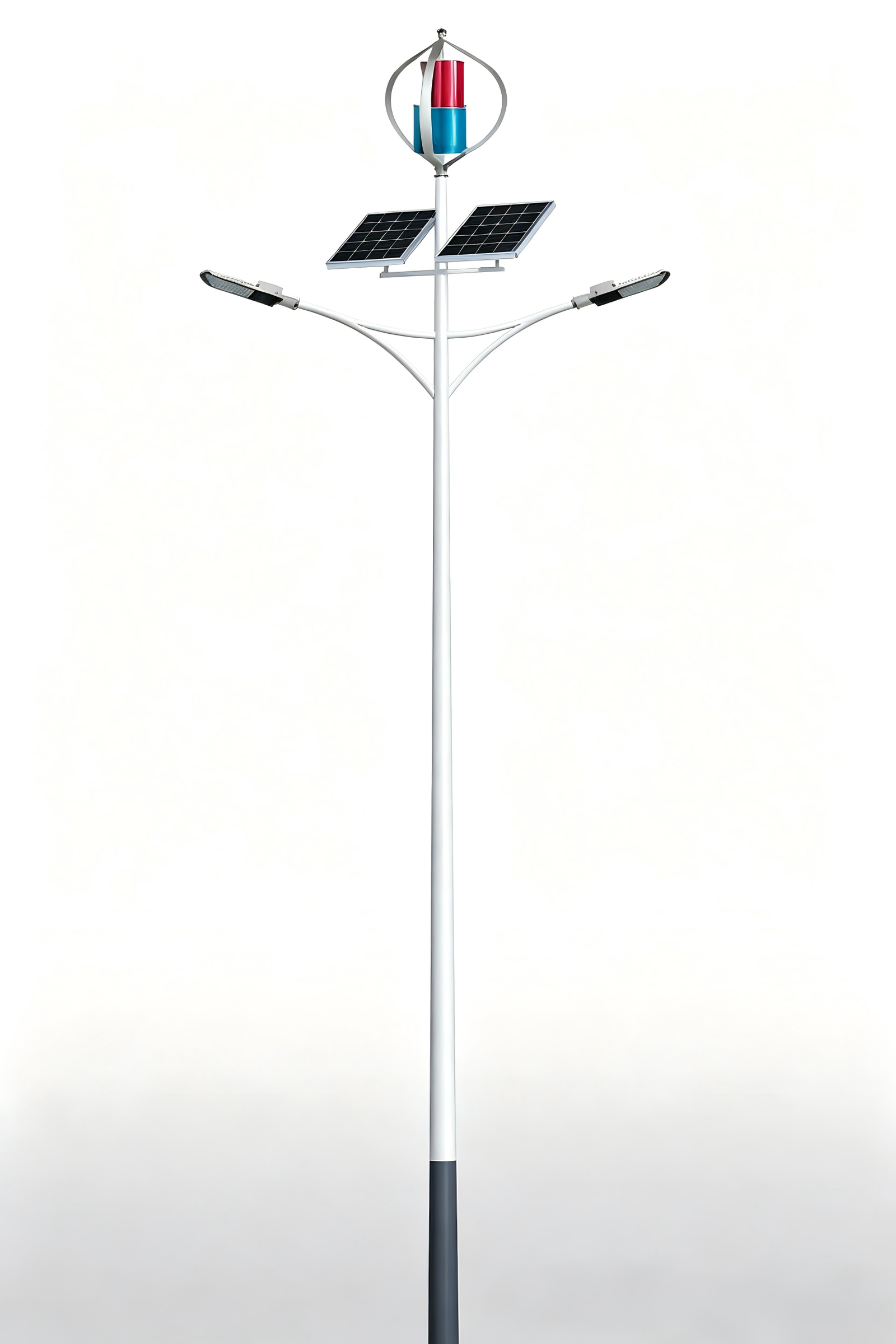 Dual-Arm Wind-Solar Hybrid Street Light