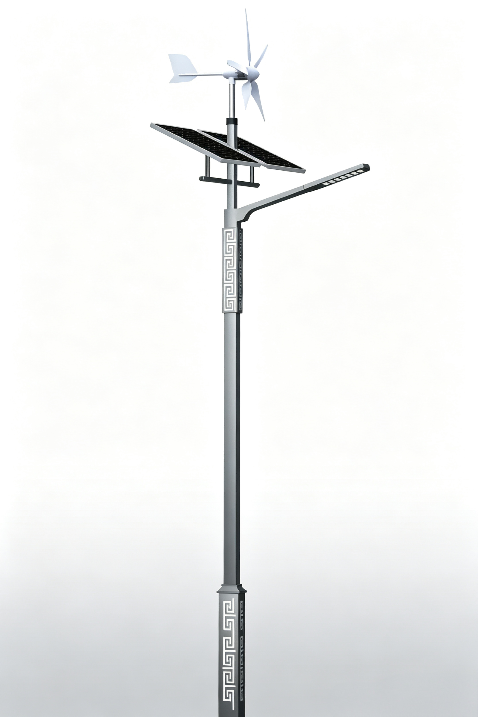 Single-Arm Wind-Solar Street Light