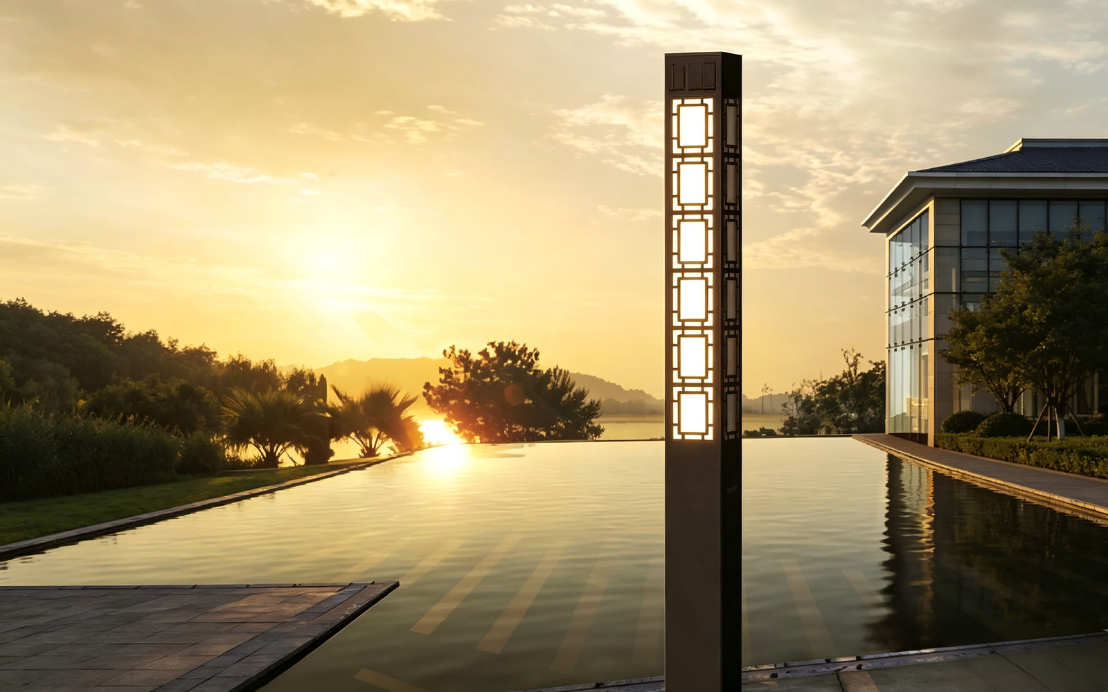 Stainless Steel Pillar Light landscape light