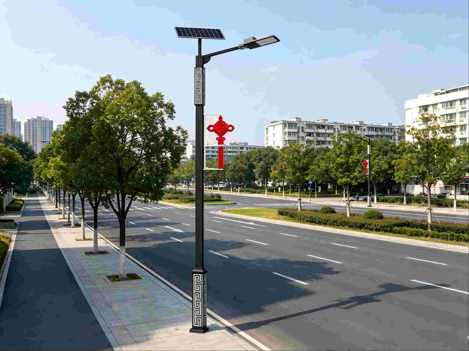 High-lumen LED lamp head for split solar street light