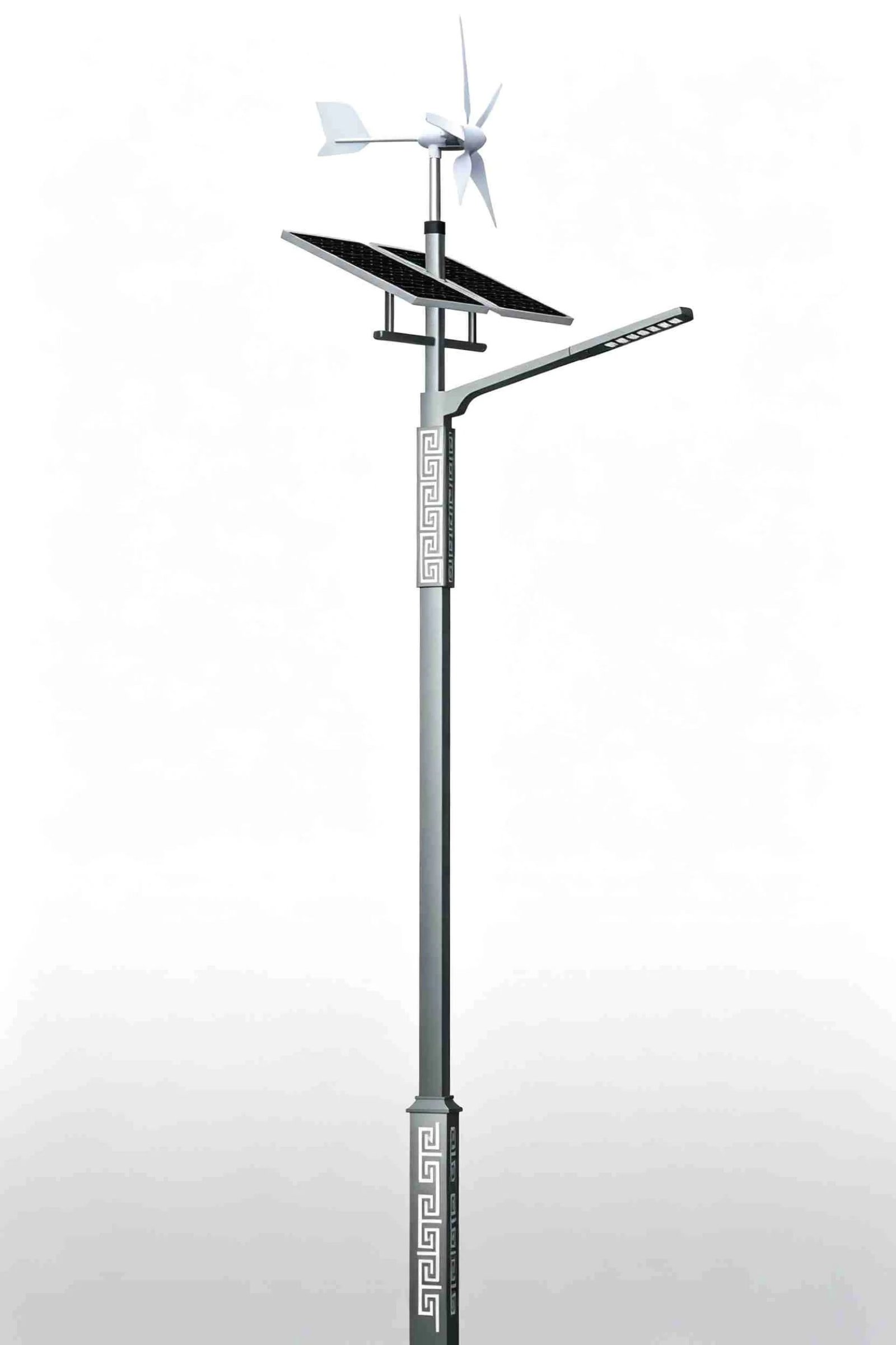 Single-Arm Wind-Solar Street Light