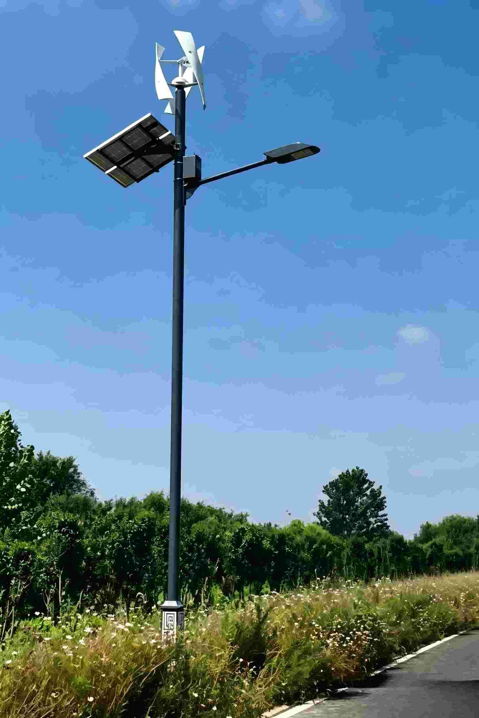 Off-Grid Wind-Solar Street Light System