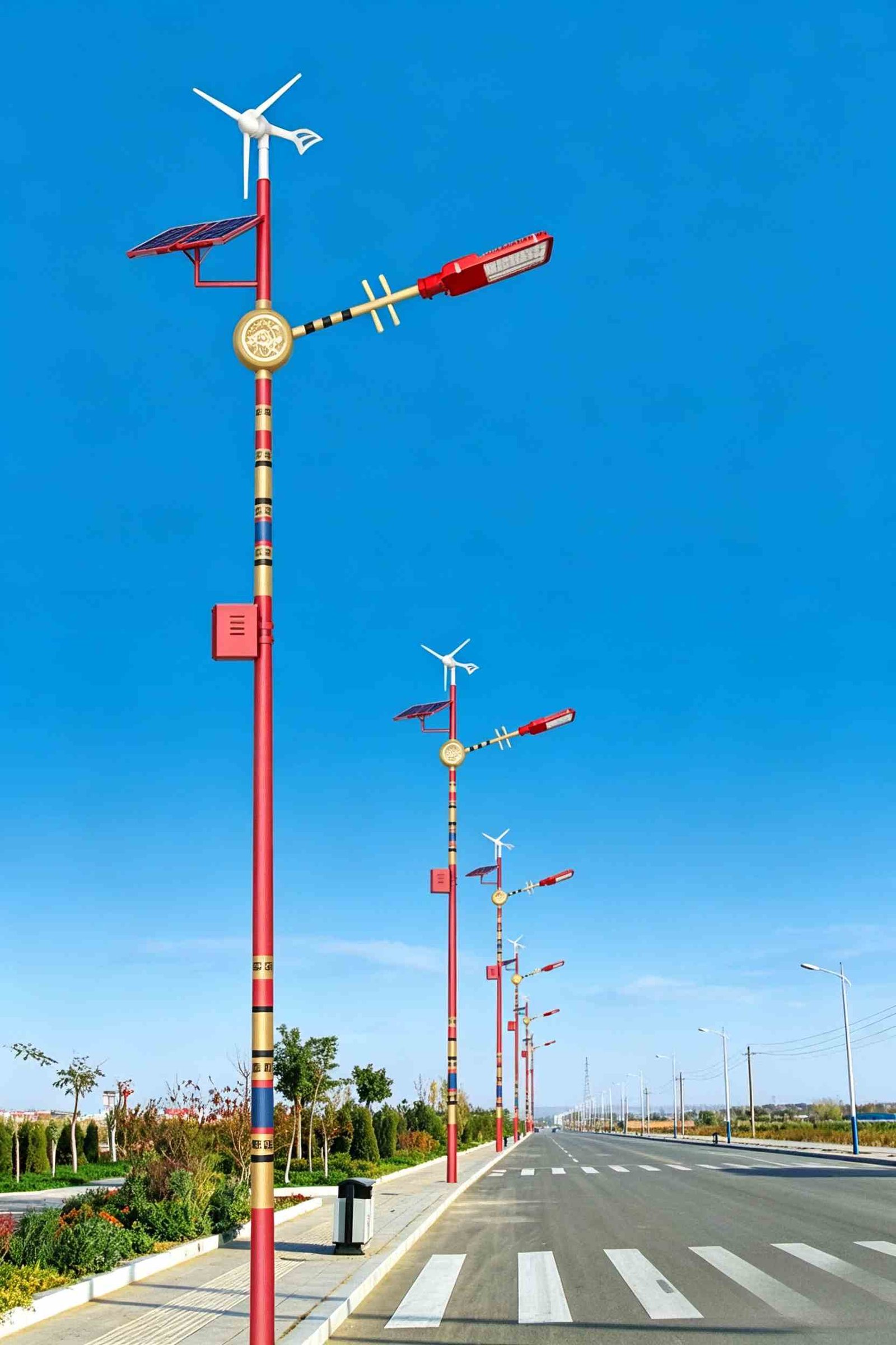 Smart IoT Wind-Solar Street Light