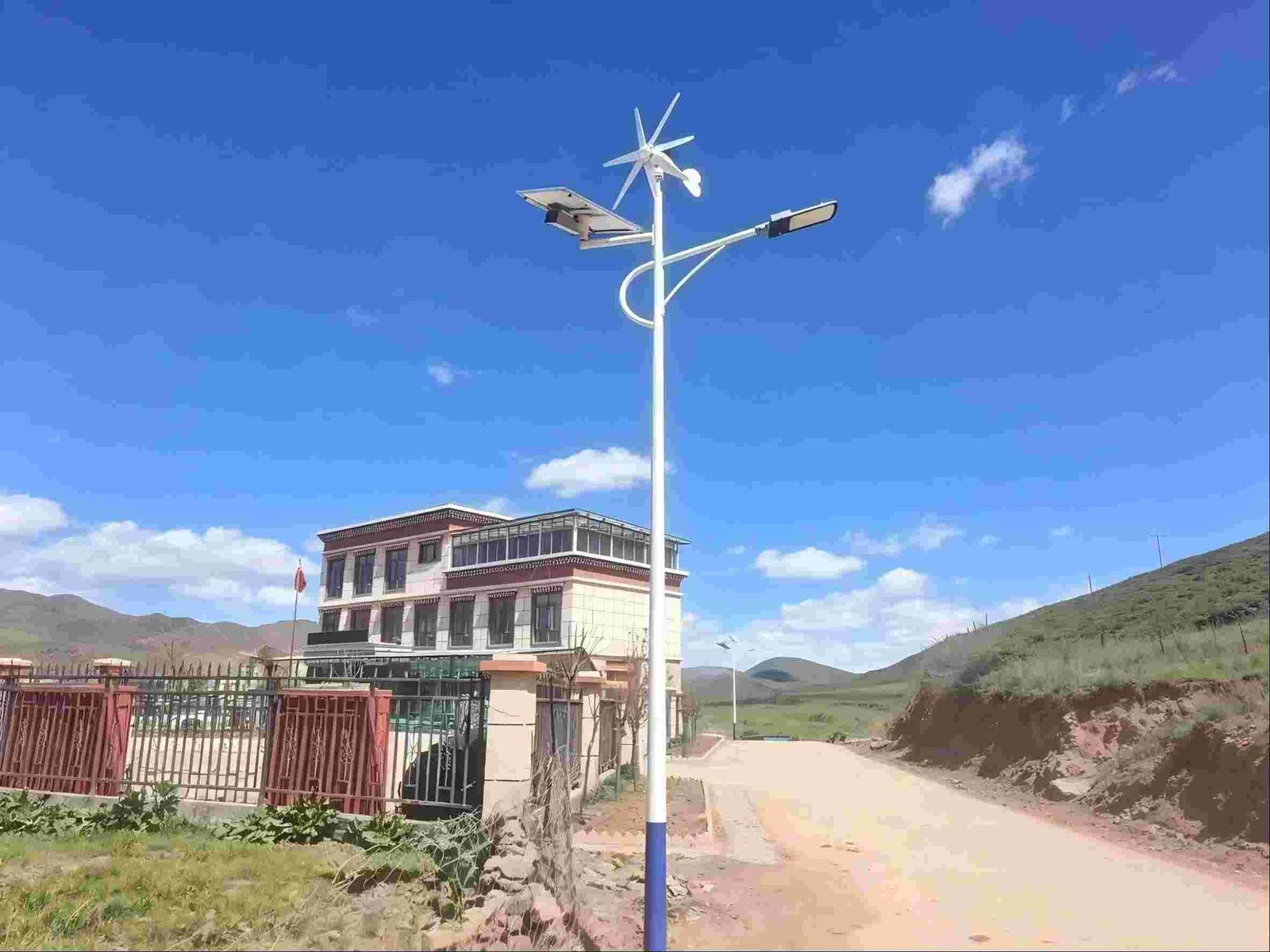 Wind Solar Complementary Street Light Solutions