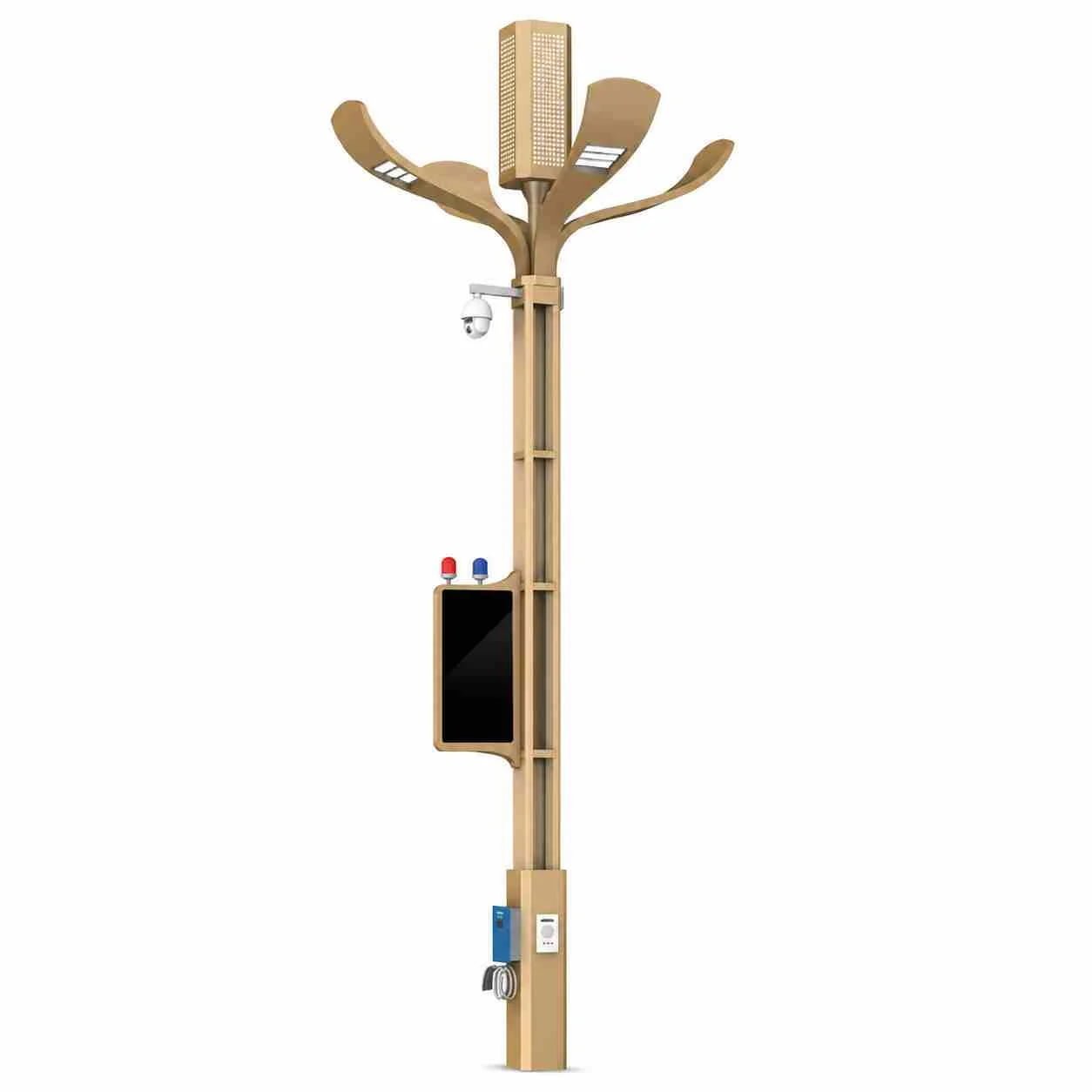 Smart Solar Garden Street Light