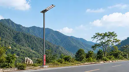 All-in-one integrated solar street light product