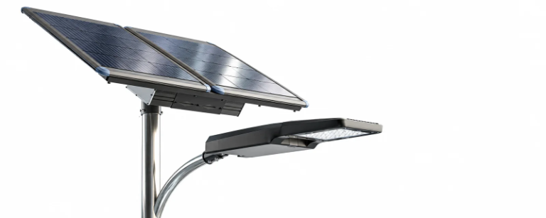 How an All in Two Solar Street Light Works